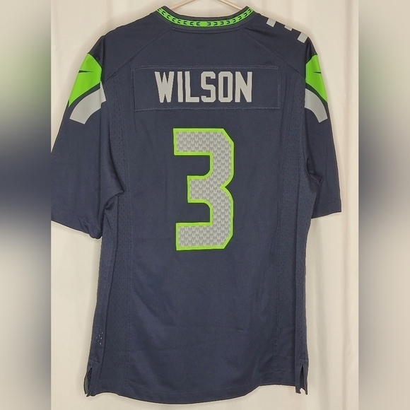 Seattle Seahawks Russell Wilson #3 Jersey - Size M - Picture 2 of 14